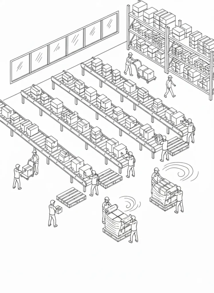 쿠팡 안성8센터 허브(HUB) 업무
