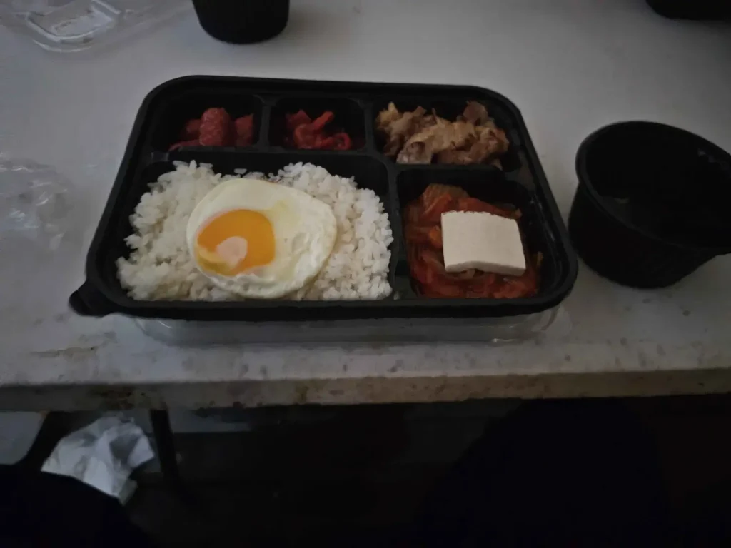 히든가든 야외웨딩 알바 저녁밥