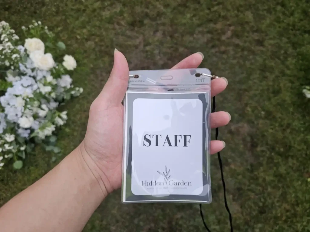 히든가든 야외웨딩 알바 스태프