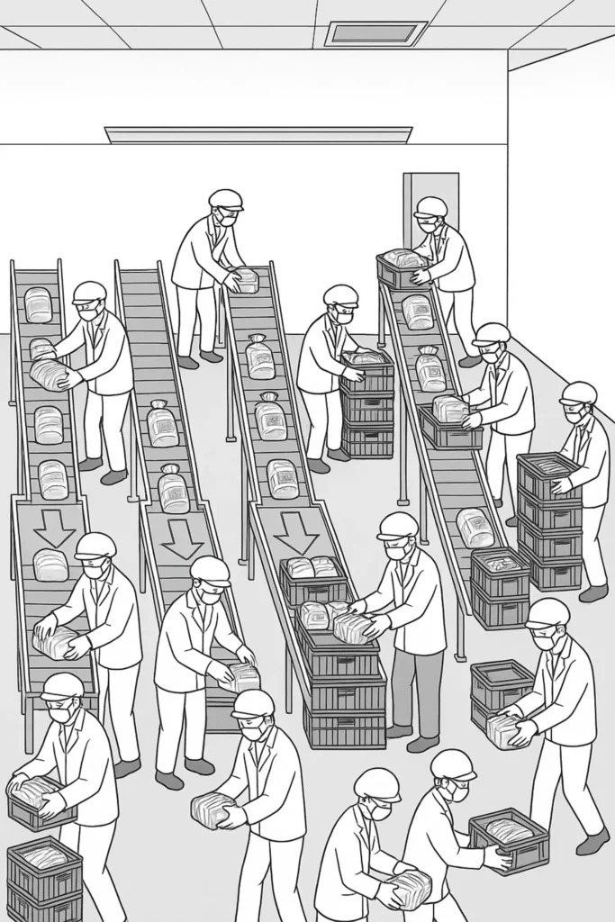 케이지알 인천 빵공장 알바 후기 포장실편8