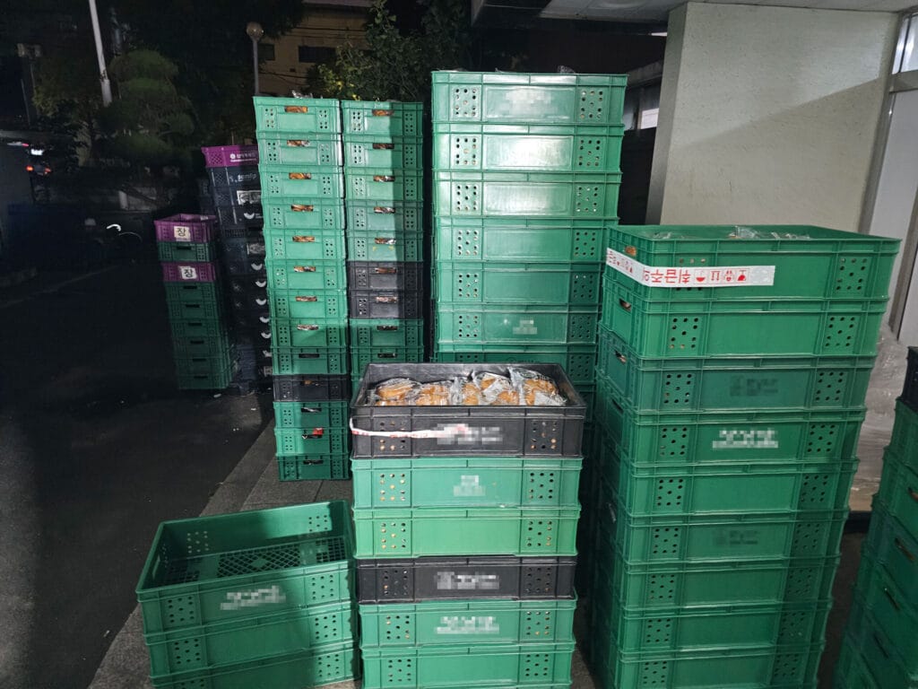 (주)케이지알 인천 빵공장 알바 퇴근