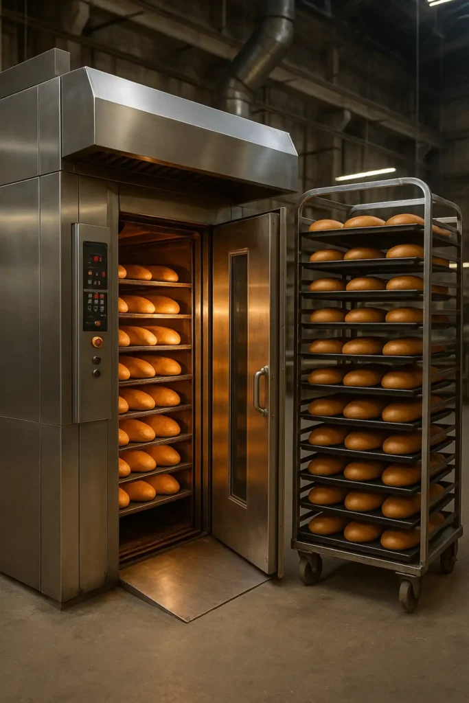 (주)케이지알 인천 빵공장 알바 로터리 오븐