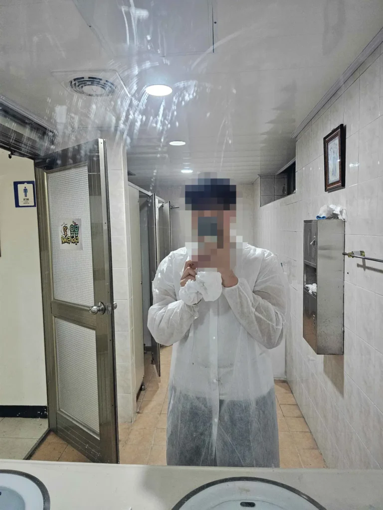 (주)케이지알 인천 빵공장 알바 위생복