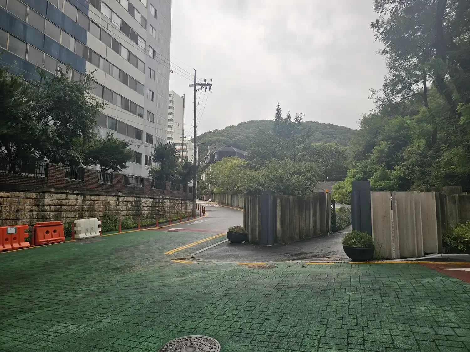 히든가든 야외웨딩 알바 입구