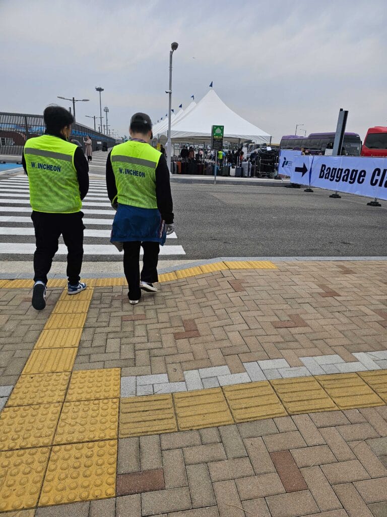 인천항 크루즈터미널 알바 후기 캐리어 이동 보조 업무4