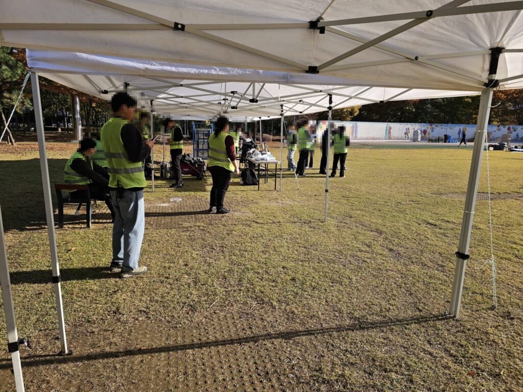 더원아트코리아 인천 갯벌 축제 알바 후기5