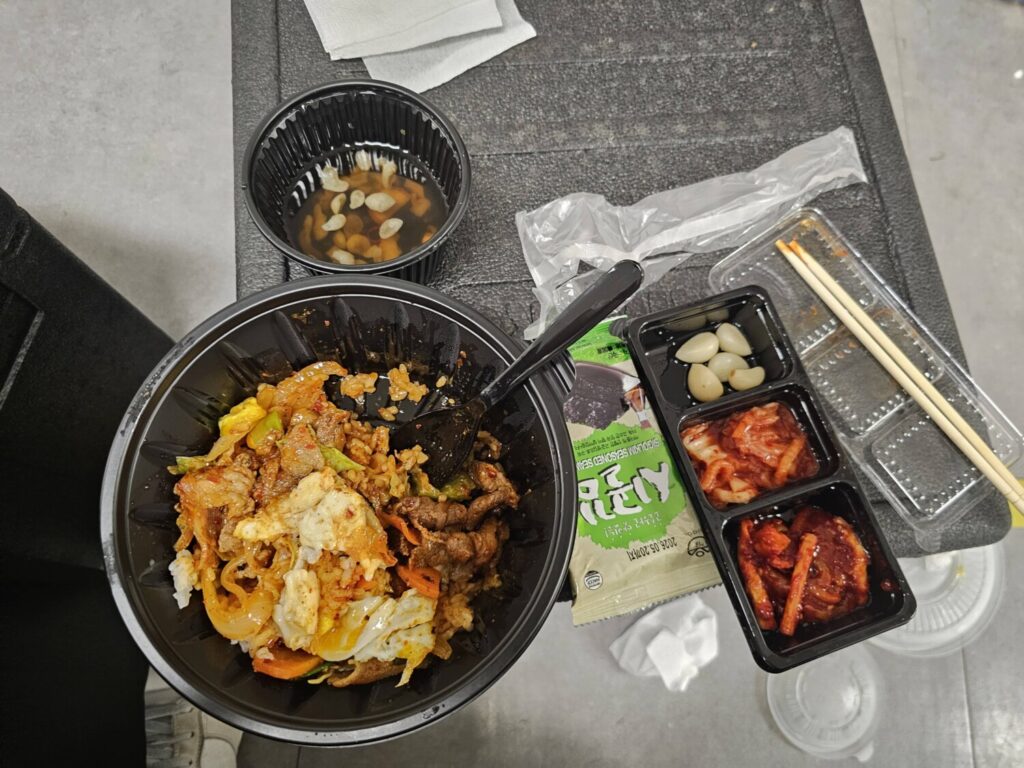 인천 인스파이어 호텔 케이터링 행사장 스텝 알바 후기 - 바리스타편(일당 11만원) 중화비빔밥