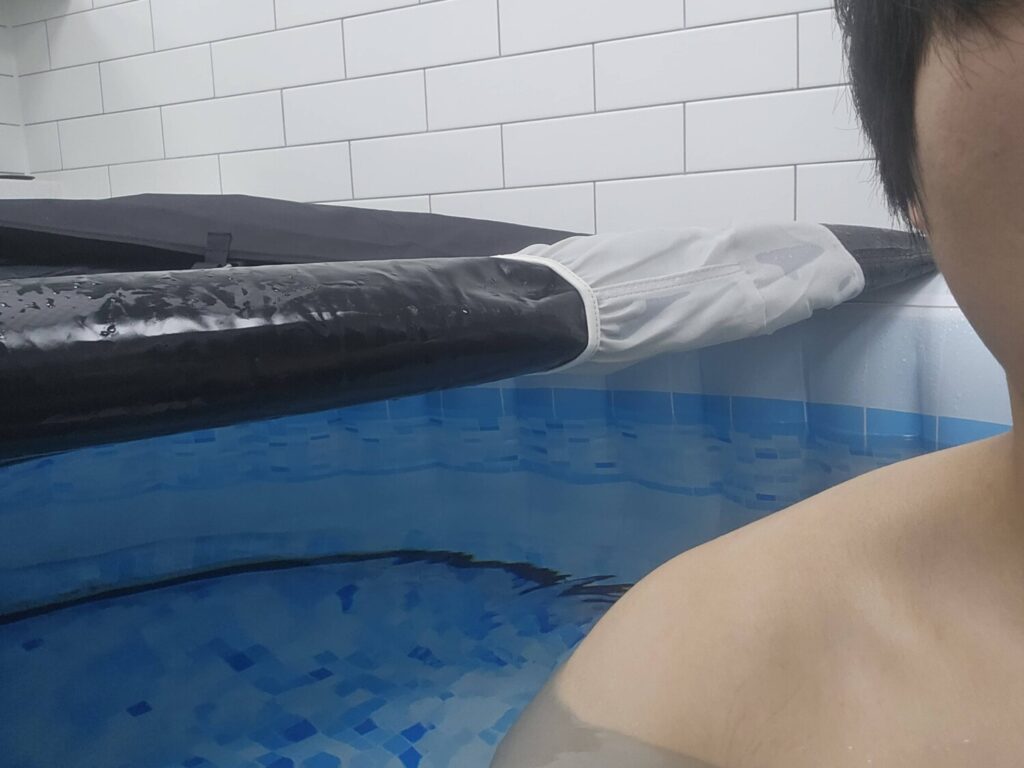 피엔케이피부임상연구센타 피부임상시험 후기 - 자외선 SPF 내수성 시험, 다시 돌아간다면 안 한다? (2탄: 3~4일차) 입수